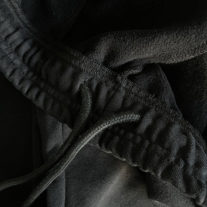 Broken P Staight Leg Sweatpants Black