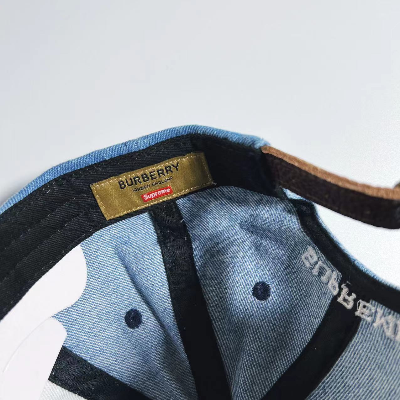 BUR x SUPREME DENIM WASH CAP
