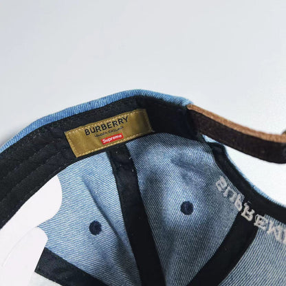 BUR x SUPREME DENIM WASH CAP