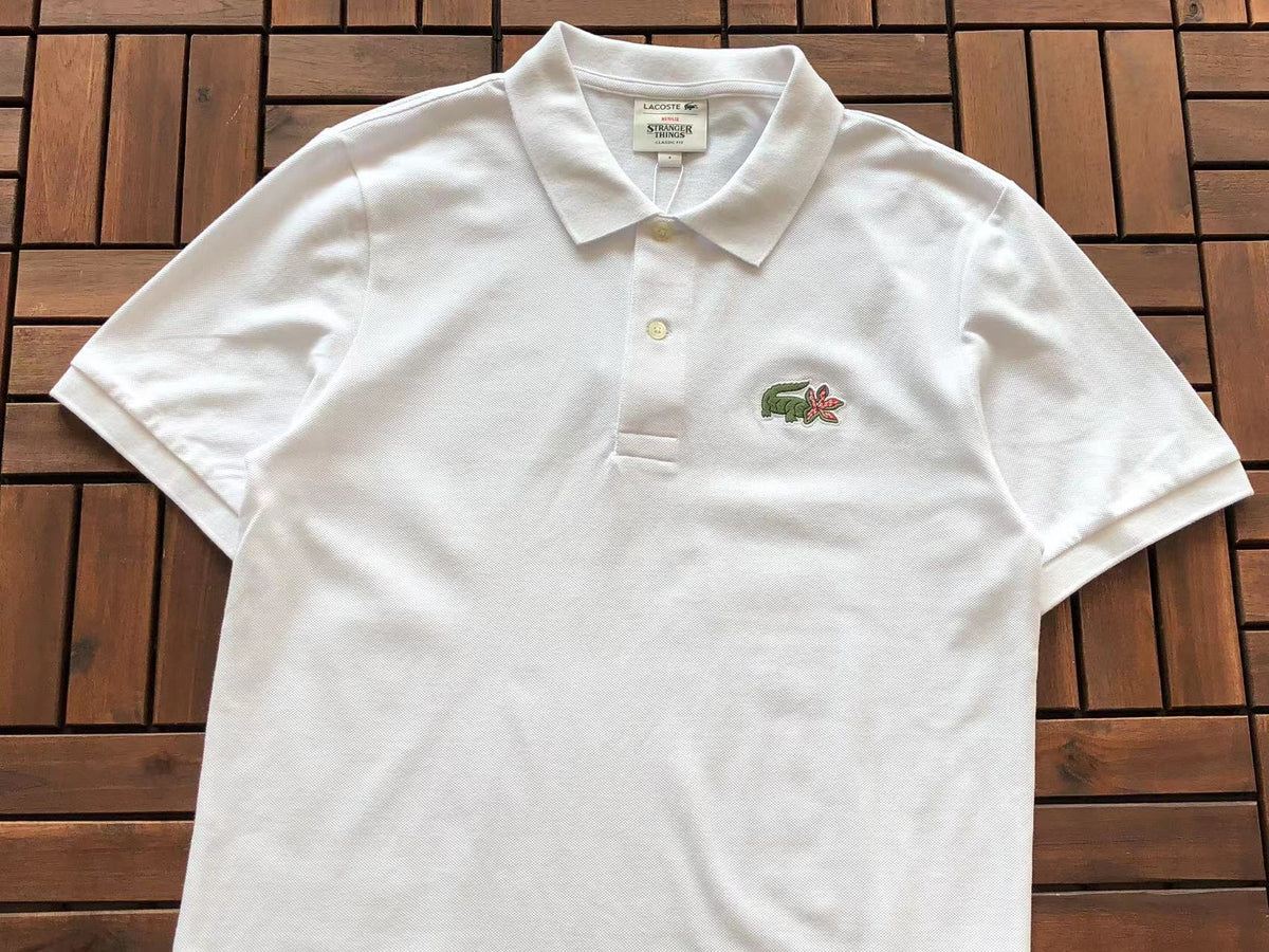 Collection de polos Lacoste x Netflix