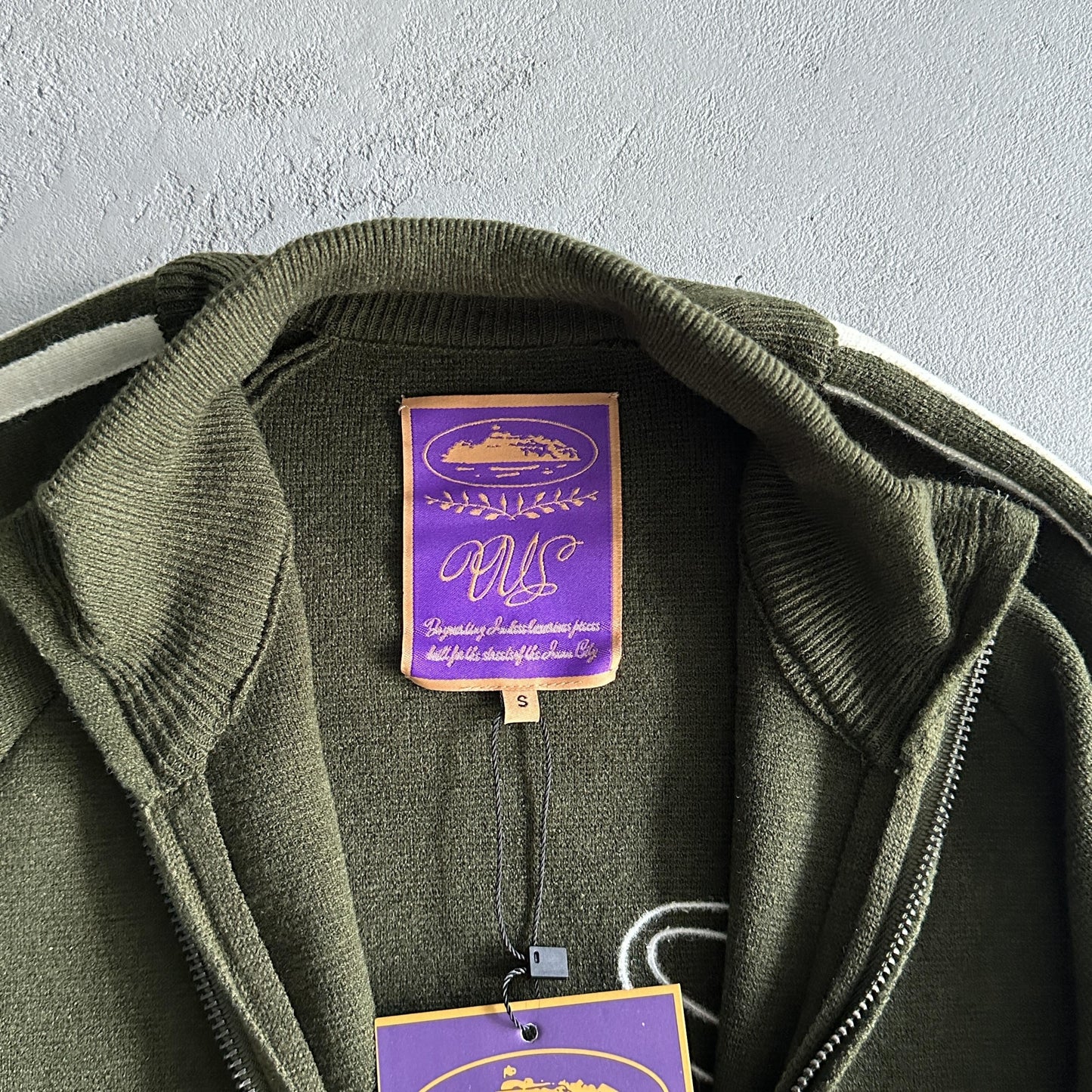 Polaire tricotée zippée Corteiz