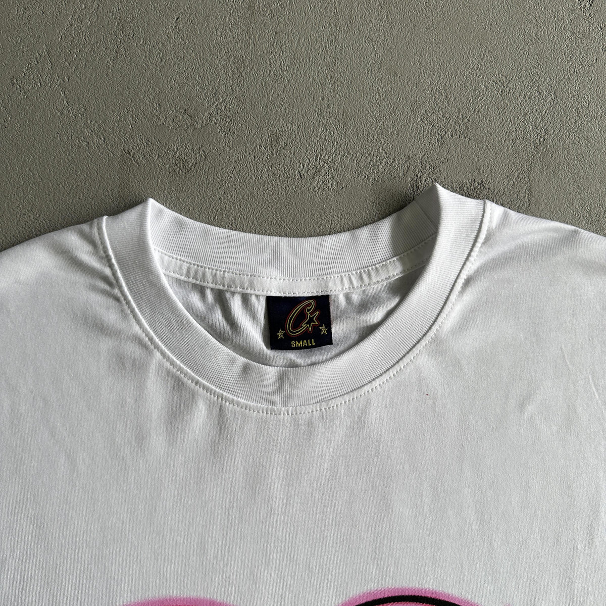 T-shirt Cœur Rose Corteiz