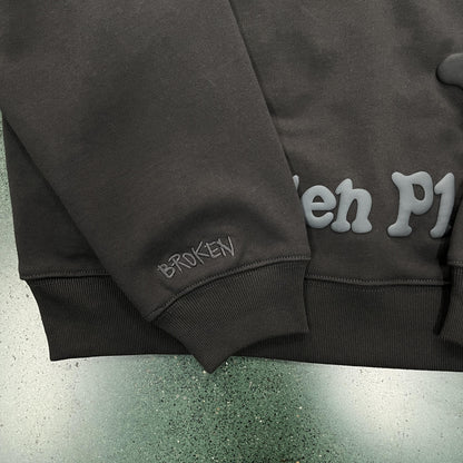 Sweat à capuche Crâne cœur brisé