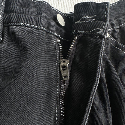 Broken P Denim Jeans Shorts