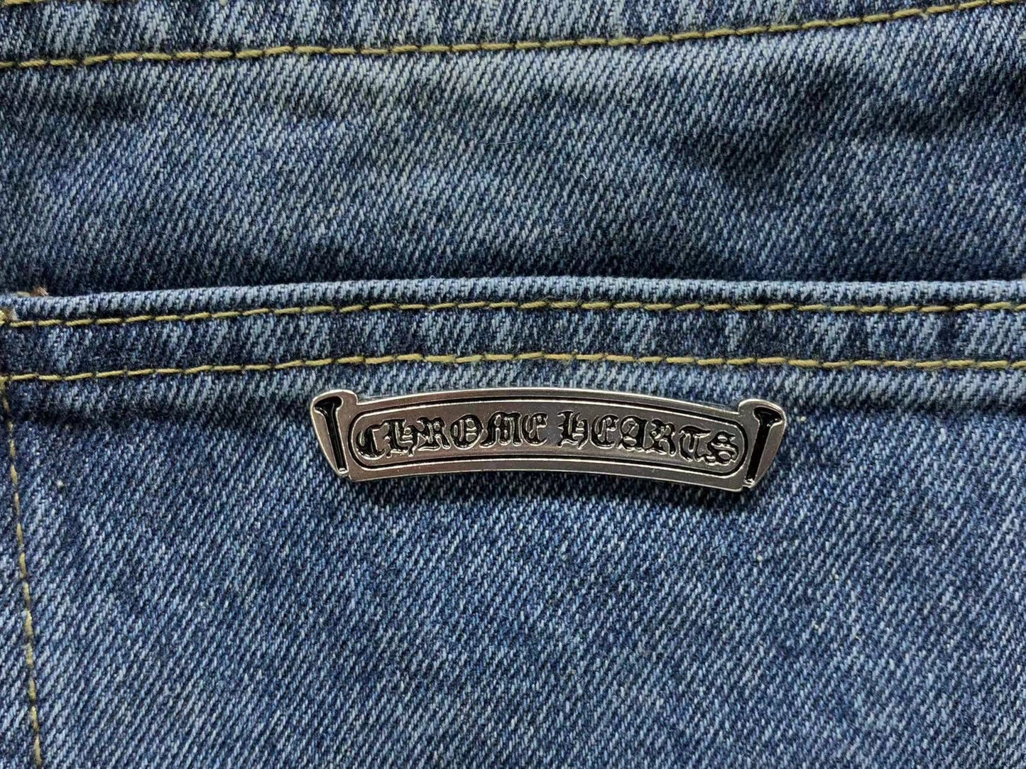 Short en jean Chrome Hearts