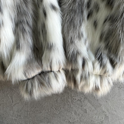 Corteiz Hooded Fur Jacket