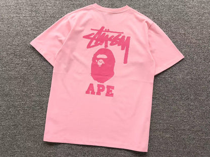 T-shirt Bape x Stussy