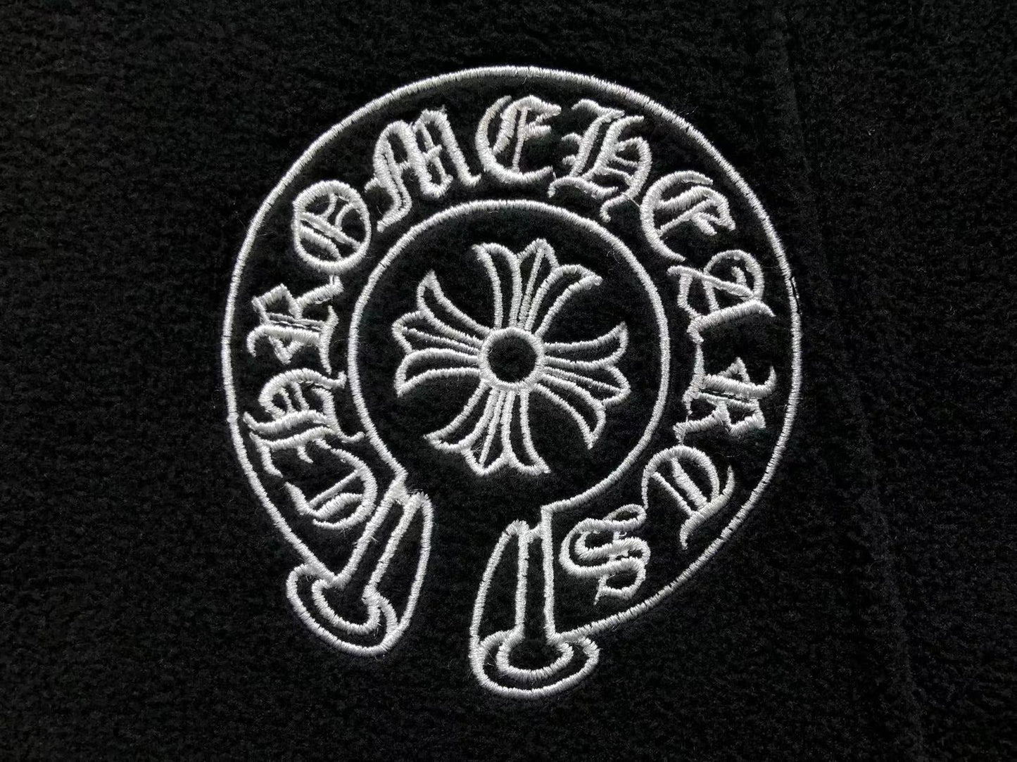 Sweat à capuche polaire Chrome Hearts