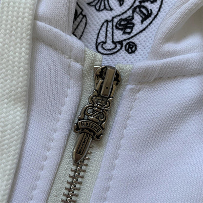 Chrome Hearts Zip Hoodie