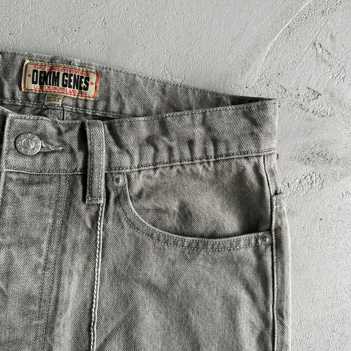 Corteiz Jean en denim gris