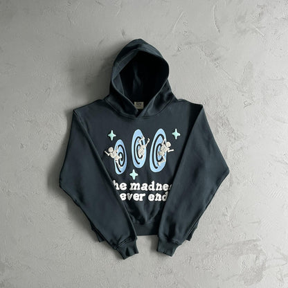 Sweat à capuche Broken P The Madness Never Ends