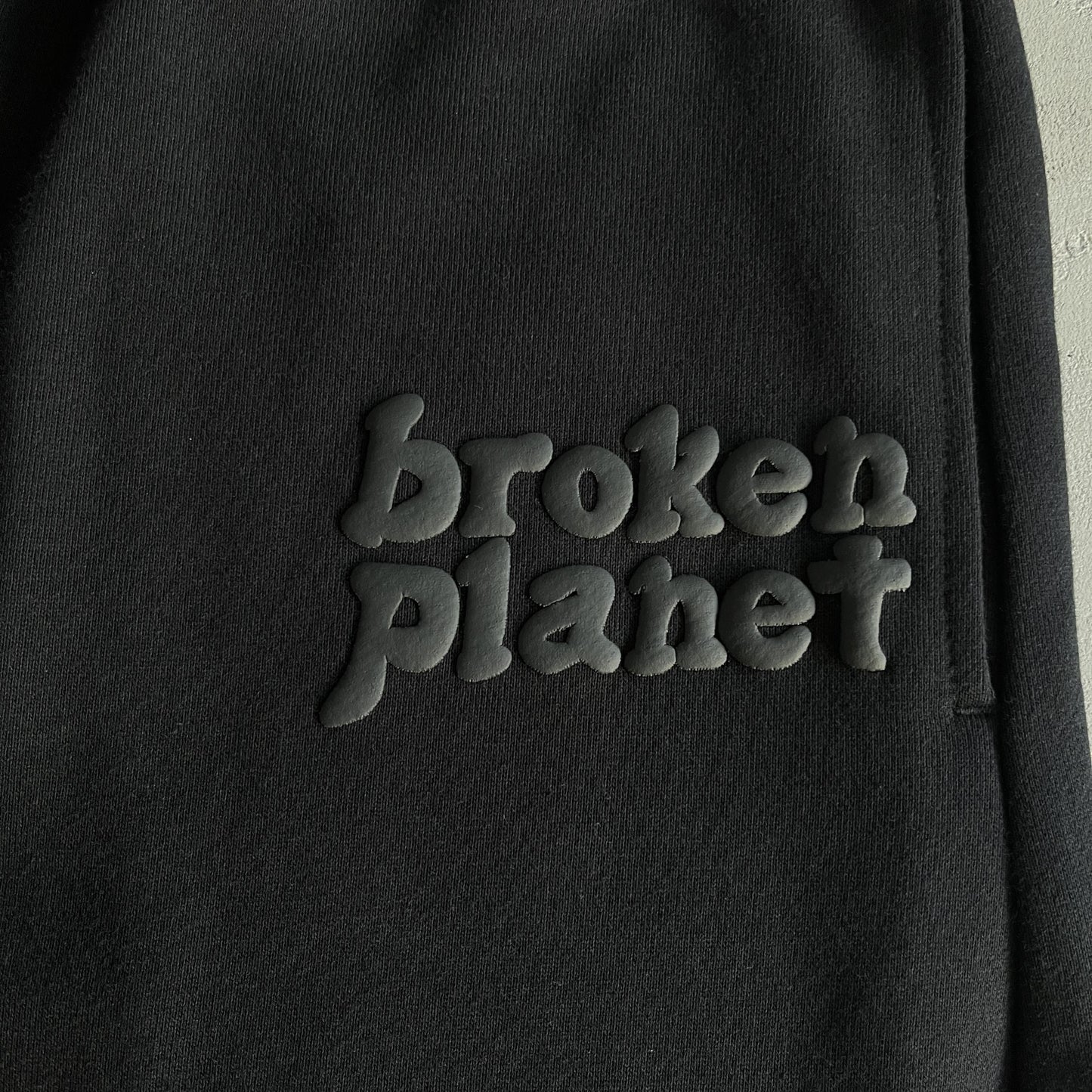 Broken P Staight Leg Sweatpants Black