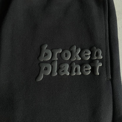 Broken P Staight Leg Sweatpants Black