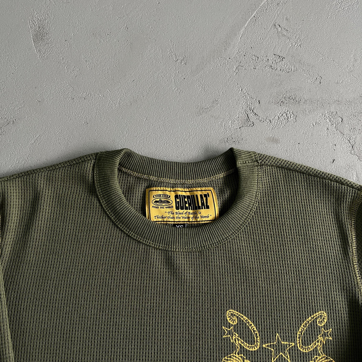 Corteiz Longsleeve Gaufre Tigre