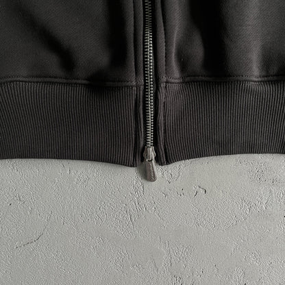 Broken P Double Zip Up Hoodie